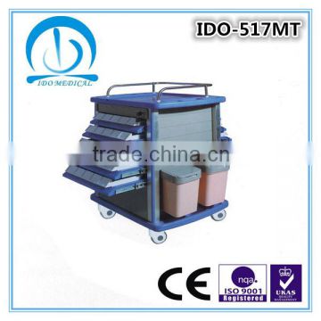 ABS Plastic Hospital Medication Trolley