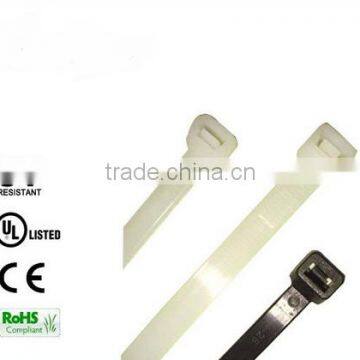 Nylon 66 94V-2 certificated by UL Material and Self-Locking Type cable tie