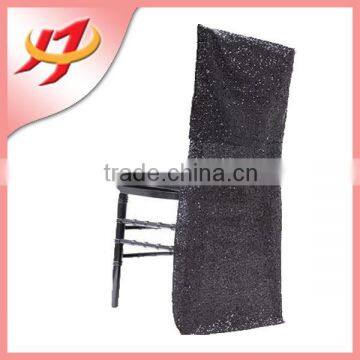 wholesale cheap universal chair covers wedding decoration embroidered sequence beaded silver sequin chair cover