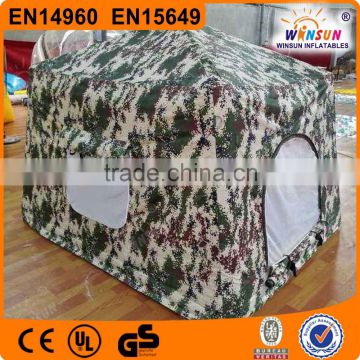 new product pvc small convenient inflatable military tent