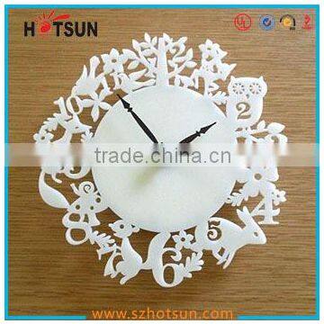 Custom fashionable decorative wall clock acrylic wall clock