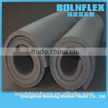 flexible elastomeric closed cell foam rubber thermal insulation sheet