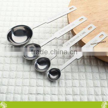 Factory Stainless Steel Measuring Spoon With Colorful Handle,Premium Stackable Measuring Cup/Spoon Sets for Home Cooking/baking photo-3