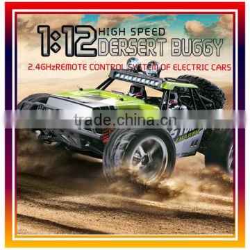 1:12 Scale High Speed 2.4G RC car Dersert Buggy 35Km/h 4WD RC vehicle toy