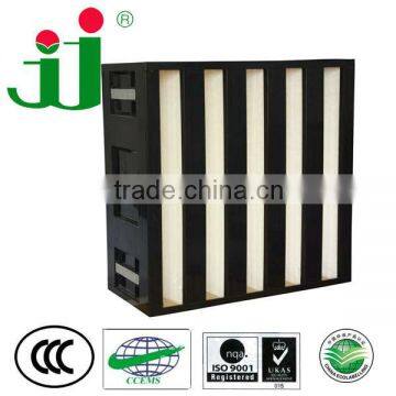 Popular selling High efficiency V- shaped combined sub-HEPA air filter