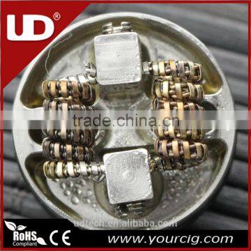 UD Staggered Fuse Clapton Coil/Staple Staggered Fuse Clapton Coil Premade Coil photo-2
