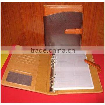 promotional agenda daily 6 ring binder notebook