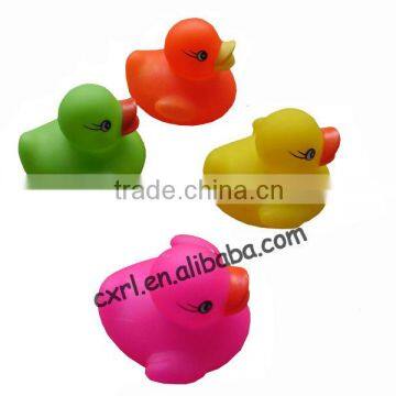 yellow plastic bath duck