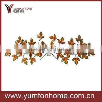 Yellow maple leaves Candlestick Arts home decor