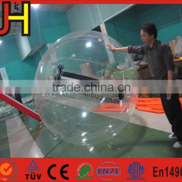 2M Transparent Person Inside Inflatable Walk On Water Plastic Ball