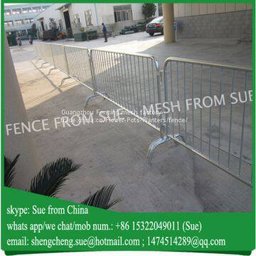 Stainless steel Temporary traffic fence barriers