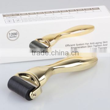 Roller Derma For Body With 1200 Gold Micro Needles, stretch mark removal beauty machine