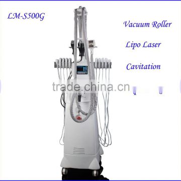 Cellulite Reduction Velashape & Lipo Rf Ultra Lipo 100J Cavitation Rf Beauty Slimming Machine / Lipo Laser Cavitation