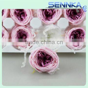 Natural Preserved Fresh Austin Rose Wedding Flower Wall Backdrop photo-3