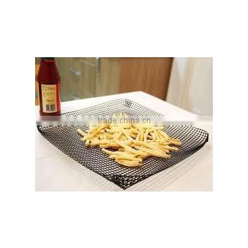 Non-stick Cooking Mesh/ Oven Cooking Sheet/ Microwave Oven Mesh PTFE coated fiberglass