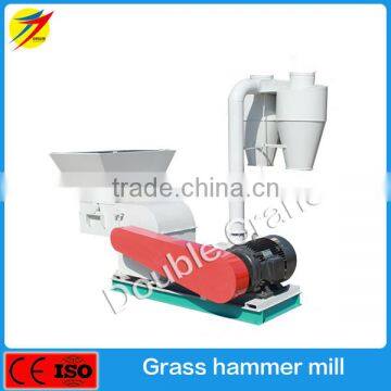 Sheep farming feed rice husk crusher machine with double cyclone