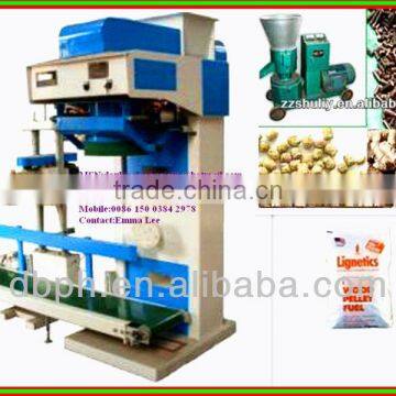 electronic semiutomatic wood pellet packing machine