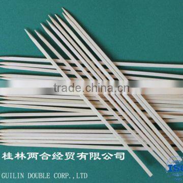 long and short Natural square bamboo skewers