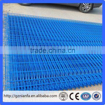 EXport to Russia blue iron fence best perimeter fence (guangzhou factory)