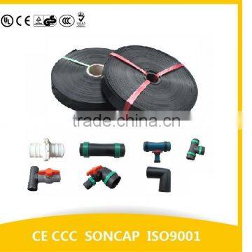 D16mm Drip Irrigation Tapes with Flat Emitters