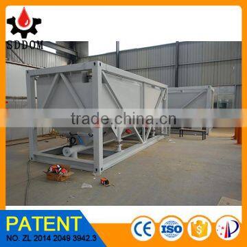 100T horizontal cement silo factory price