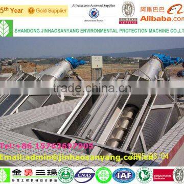 XZG Rotary drum bar screen for papermaking waste water treatment(WWTP)