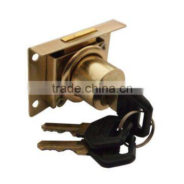 gold color B08 cabinet drawer lock