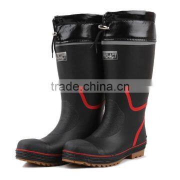 light weight fashion men outdoor work high gumboots wellington boots Rubber Boot