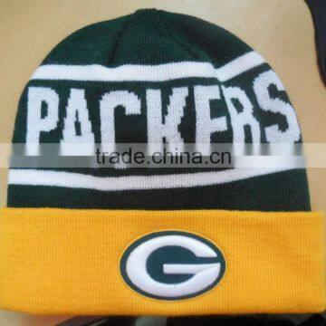 Knitted Football Caps Men's Sport Beanie