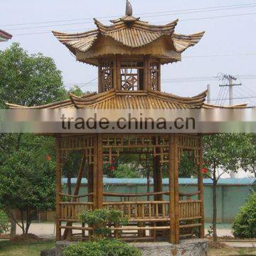 garden bamboo gazebo/bamboo pavilion/bamboo house