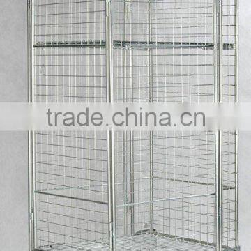 Electro galvanized storage cart/trolley/logistic roll container