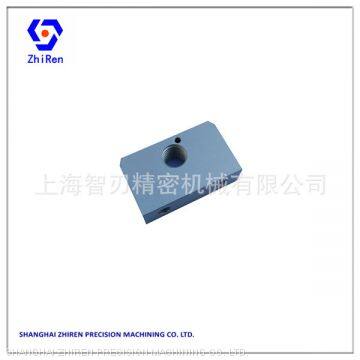 6061 Aluminum Alloy Printing Equipment Connection Block Milling Finishing Nature Anode