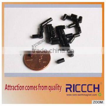 Black epoxy coated neodymium magnets