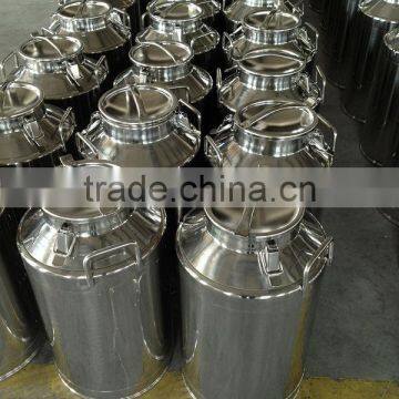 stainless steel milk bucket 20L with sealing lid