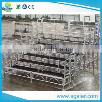 Factory outlets outdoor portable metal aluminum bleacher