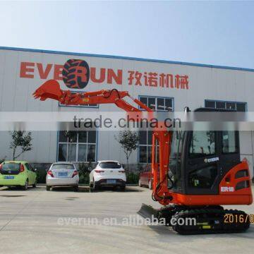 Everun brand ER18 mini Excavator with CE certificate