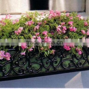 artical iron casting street flower planter ,garden decoritive flower planter