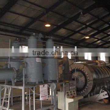 modern pyrolysis tire recycle plant