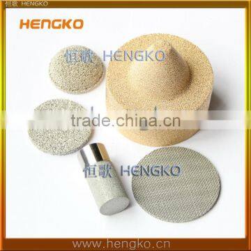 Microrns Sintered Nickel Titanium Brass Bronze Stainless Steel Metal Porous Filters