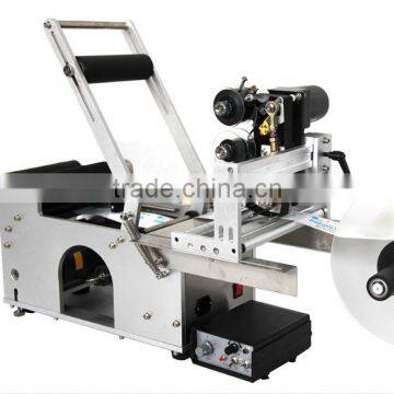 Semi Automatic Round Bottle Self Adhesive Labeling Machine With Fight Coding Printer photo-6