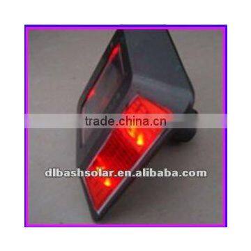 led solar road stud, red or yellow color flicker