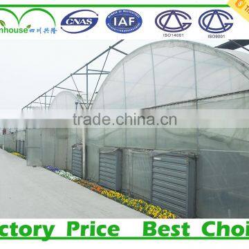 Agriculture inflatable greenhouse used