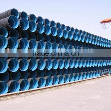 HDPE DWC Underground Drainage System Double Wall Corrugated Drainage Pipe photo-4
