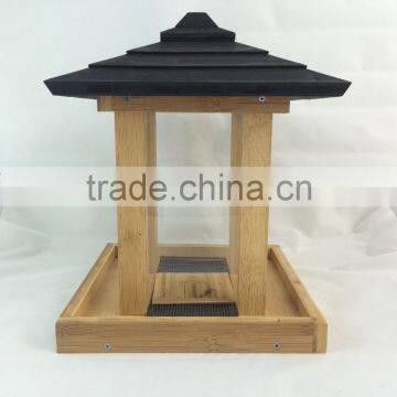 Wooden Bird Feeder in Factory /Gazebo Pet Feeder photo-3