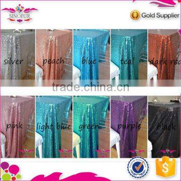Wedding Sequin Table Cloth photo-4