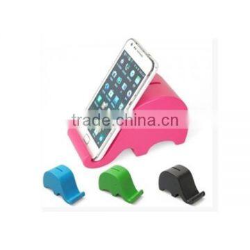 2015 New Product Elephant Shape Silicone Money Box With Phone Holder photo-2