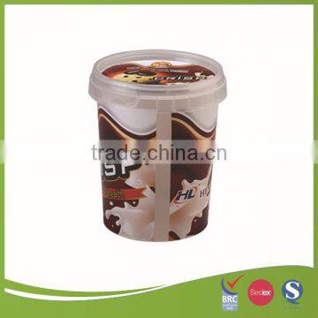 500ml Round Ice Cream Plastic Containers photo-2