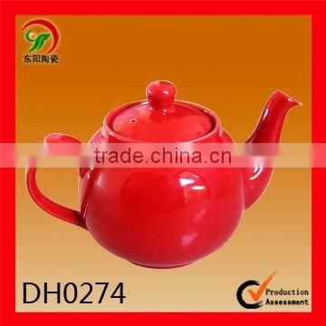 color glaze chinese tea pot