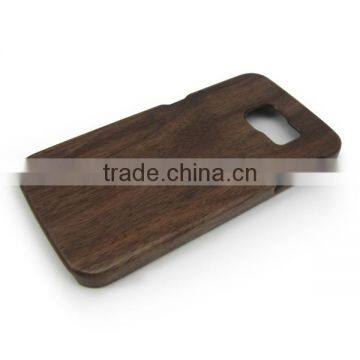 Hot Selling Customized Walnut Wood Mobile Phone Case,100% Wooden Case for Samsung S6 photo-3