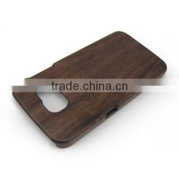Hot Selling Customized Walnut Wood Mobile Phone Case,100% Wooden Case for Samsung S6 photo-4